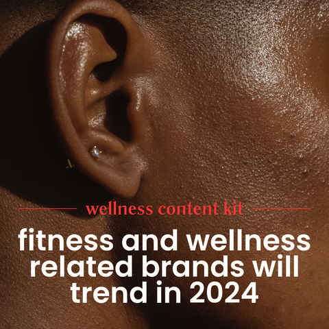 Fitness & Wellness Content Kit: 20 Themed Images & 4 20 second reels/tik tok videos
