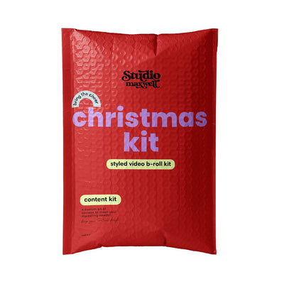 Christmas Pack Styled B-Roll Video Kit