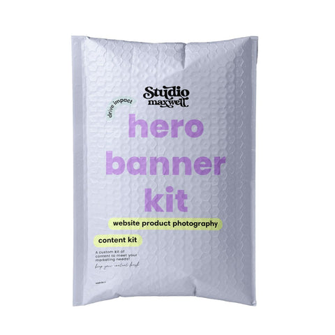 Hero Website Banner Kit